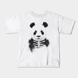 Zombie panda Kids T-Shirt